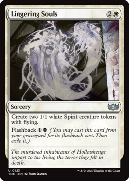 Lingering Souls - Tarkir: Dragonstorm Commander