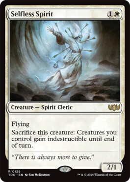 Selfless Spirit - Tarkir: Dragonstorm Commander