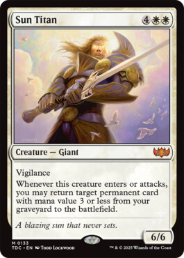 Sun Titan - Tarkir: Dragonstorm Commander