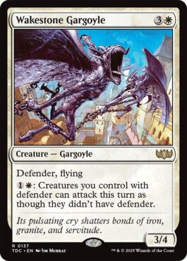 Wakestone Gargoyle - Tarkir: Dragonstorm Commander