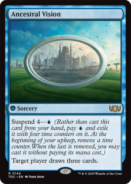 Ancestral Vision - Tarkir: Dragonstorm Commander