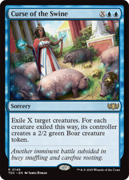 Curse of the Swine - Tarkir: Dragonstorm Commander