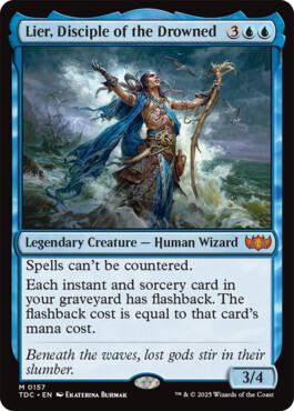 Lier, Disciple of the Drowned - Tarkir: Dragonstorm Commander