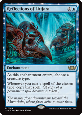 Reflections of Littjara - Tarkir: Dragonstorm Commander