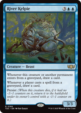 River Kelpie - Tarkir: Dragonstorm Commander