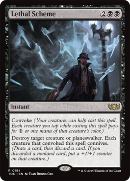Lethal Scheme - Tarkir: Dragonstorm Commander