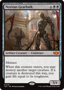 Noxious Gearhulk - Tarkir: Dragonstorm Commander