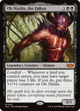 Ob Nixilis, the Fallen - Tarkir: Dragonstorm Commander
