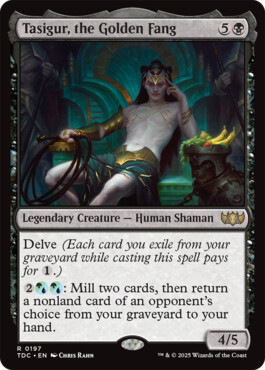 Tasigur, the Golden Fang - Tarkir: Dragonstorm Commander
