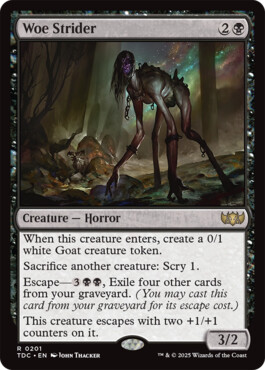 Woe Strider - Tarkir: Dragonstorm Commander