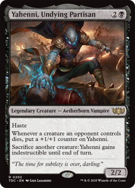 Yahenni, Undying Partisan - Tarkir: Dragonstorm Commander