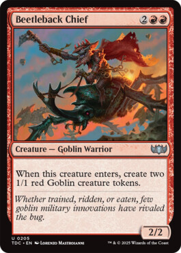 Beetleback Chief - Tarkir: Dragonstorm Commander
