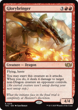 Glorybringer - Tarkir: Dragonstorm Commander