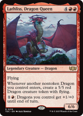 Lathliss, Dragon Queen - Tarkir: Dragonstorm Commander