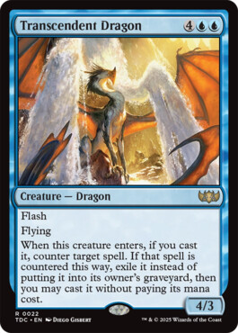 Transcendent Dragon - Tarkir: Dragonstorm Commander