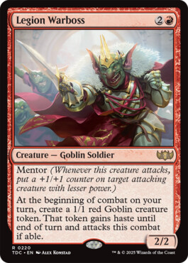 Legion Warboss - Tarkir: Dragonstorm Commander