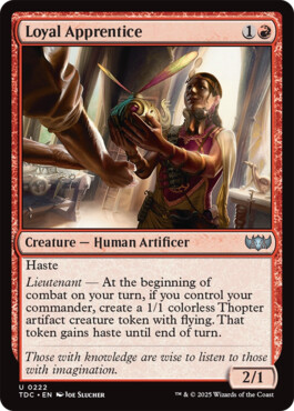 Loyal Apprentice - Tarkir: Dragonstorm Commander