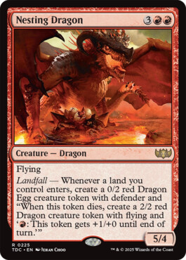 Nesting Dragon - Tarkir: Dragonstorm Commander