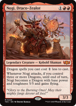 Nogi, Draco-Zealot - Tarkir: Dragonstorm Commander