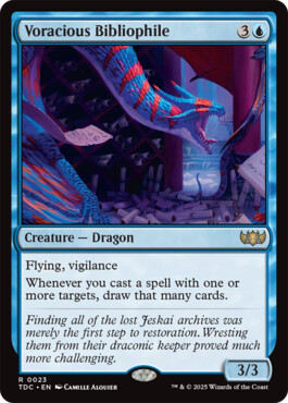 Voracious Bibliophile - Tarkir: Dragonstorm Commander