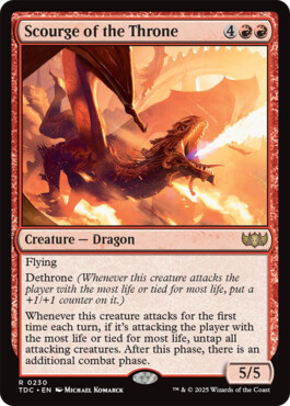 Scourge of the Throne - Tarkir: Dragonstorm Commander