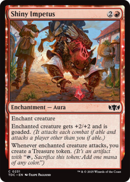 Shiny Impetus - Tarkir: Dragonstorm Commander