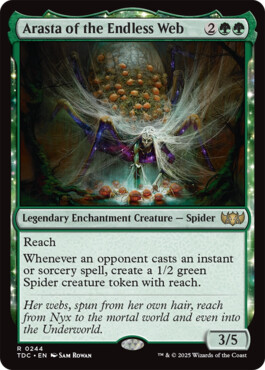 Arasta of the Endless Web - Tarkir: Dragonstorm Commander