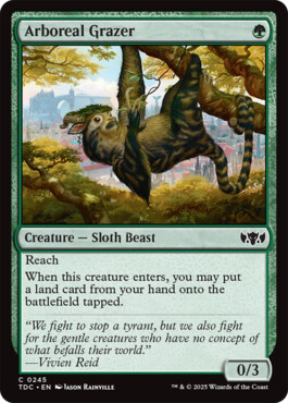 Arboreal Grazer - Tarkir: Dragonstorm Commander