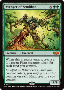 Avenger of Zendikar - Tarkir: Dragonstorm Commander