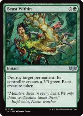 Beast Within - Tarkir: Dragonstorm Commander