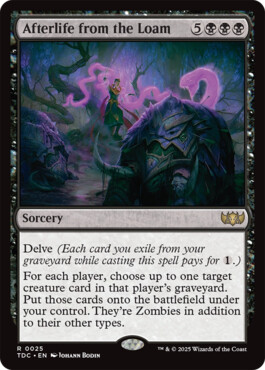 Afterlife from the Loam - Tarkir: Dragonstorm Commander