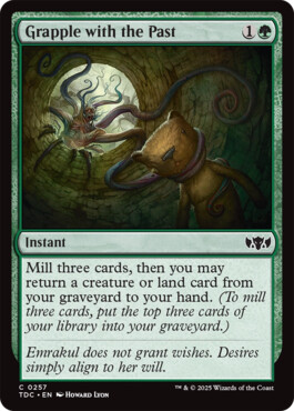 Grapple with the Past - Tarkir: Dragonstorm Commander