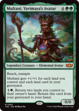 Multani, Yavimaya's Avatar - Tarkir: Dragonstorm Commander