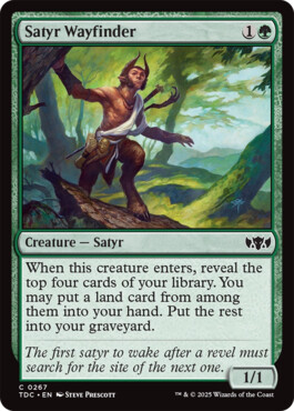 Satyr Wayfinder - Tarkir: Dragonstorm Commander