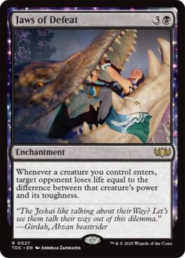 Jaws of Defeat - Tarkir: Dragonstorm Commander