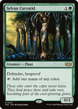 Sylvan Caryatid - Tarkir: Dragonstorm Commander