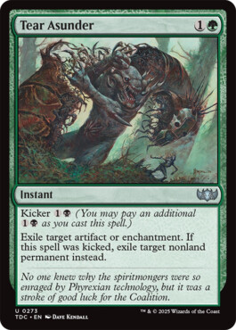 Tear Asunder - Tarkir: Dragonstorm Commander
