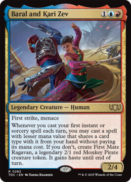 Baral and Kari Zev - Tarkir: Dragonstorm Commander