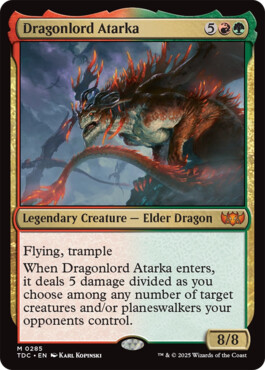 Dragonlord Atarka - Tarkir: Dragonstorm Commander