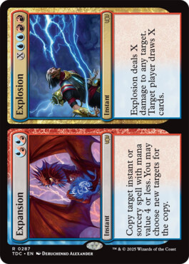 Expansion // Explosion - Tarkir: Dragonstorm Commander
