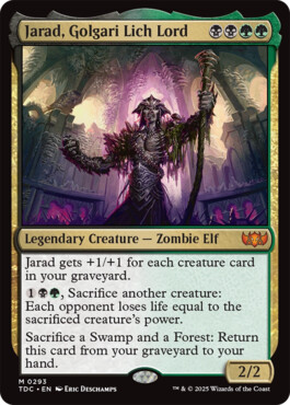 Jarad, Golgari Lich Lord - Tarkir: Dragonstorm Commander