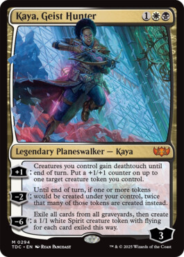 Kaya, Geist Hunter - Tarkir: Dragonstorm Commander