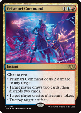 Prismari Command - Tarkir: Dragonstorm Commander