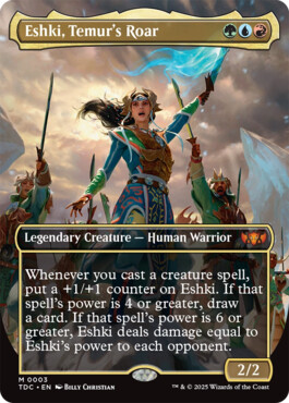 Eshki, Temur's Roar - Tarkir: Dragonstorm Commander