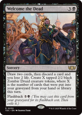 Welcome the Dead - Tarkir: Dragonstorm Commander