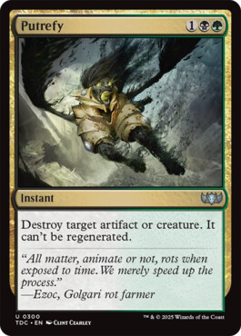 Putrefy - Tarkir: Dragonstorm Commander