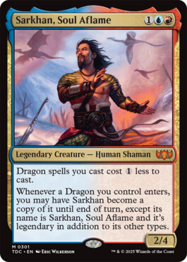 Sarkhan, Soul Aflame - Tarkir: Dragonstorm Commander