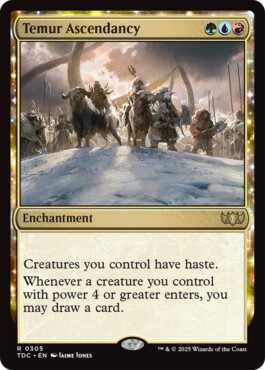Temur Ascendancy - Tarkir: Dragonstorm Commander