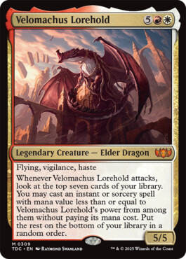 Velomachus Lorehold - Tarkir: Dragonstorm Commander