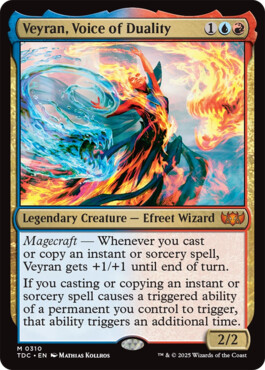 Veyran, Voice of Duality - Tarkir: Dragonstorm Commander